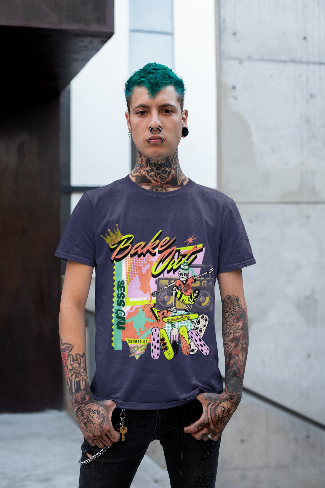 Bella Canvas 100% Cotton "SK8" T-Shirt