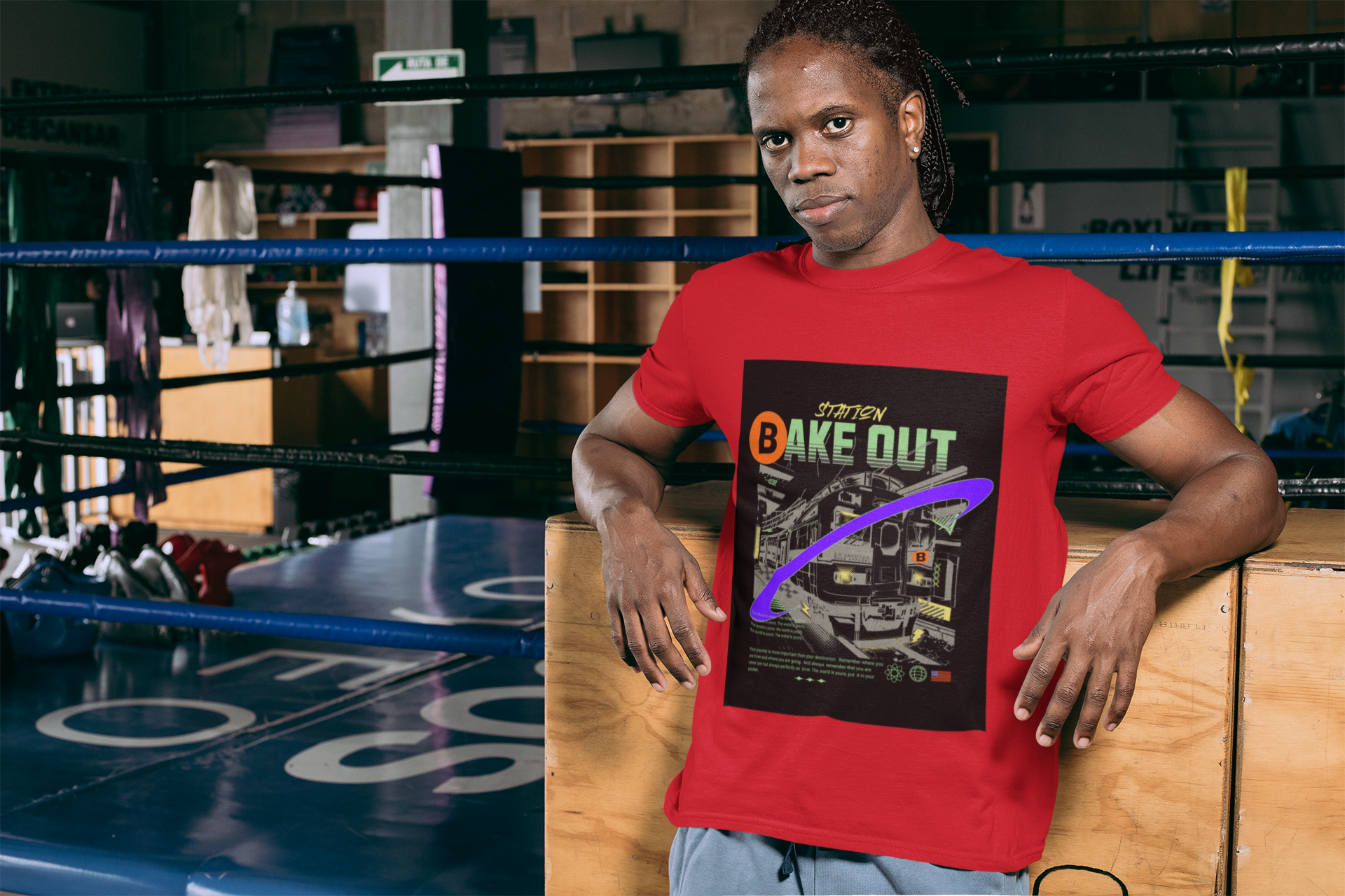 RPT Apparel Unisex " Bake Out Station" T-Shirt