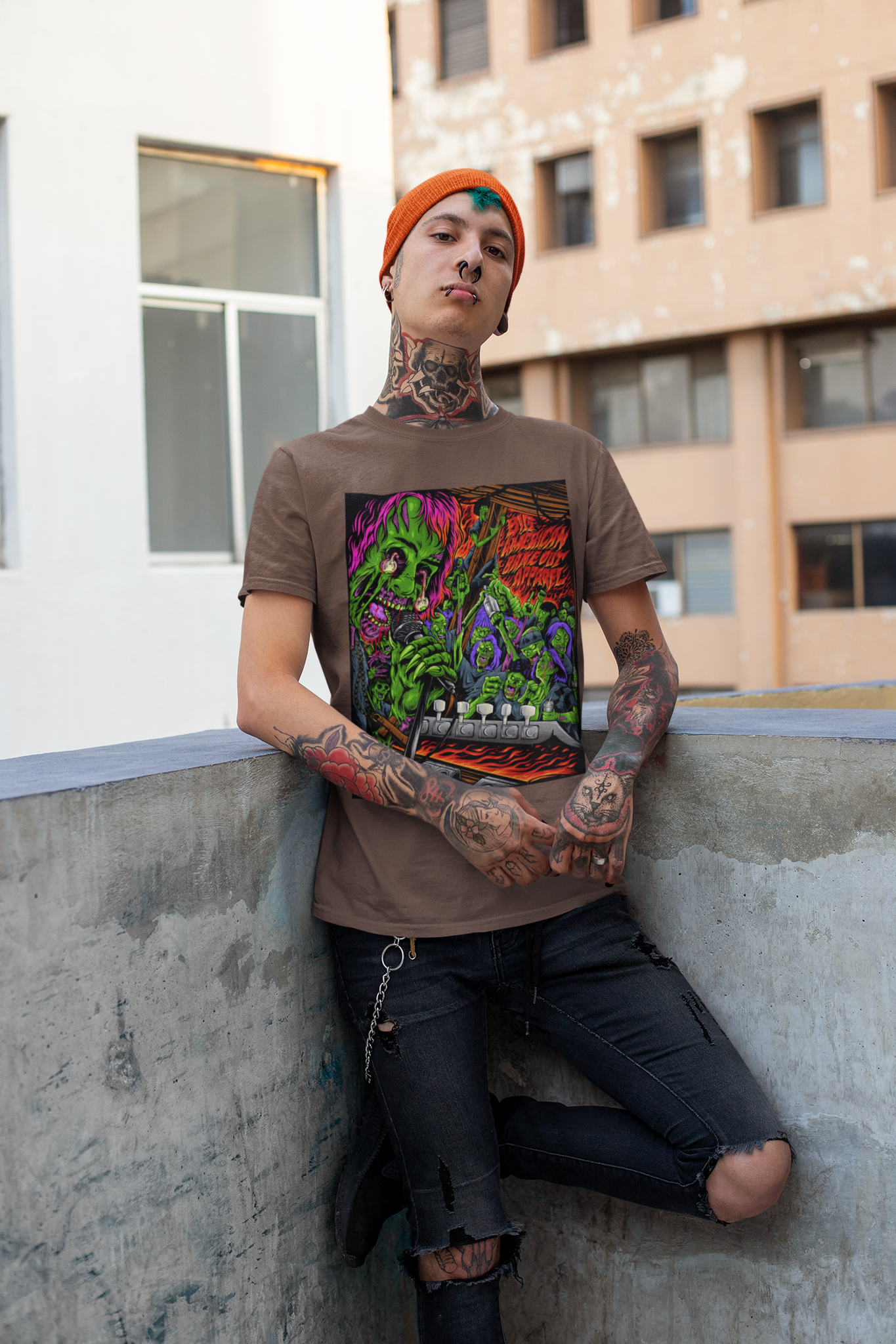 Bella Canvas Unisex Tri-Blend "Zombie Bake Out"