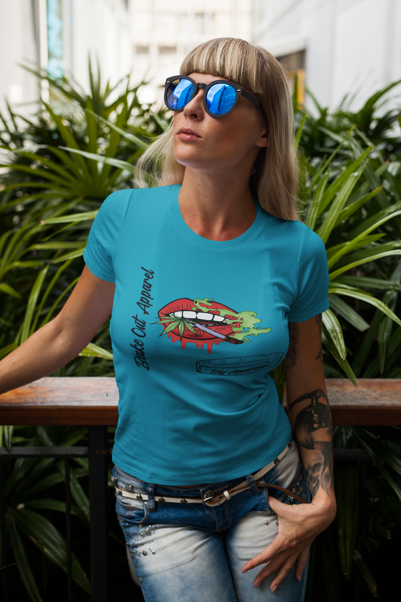 Bella Canvas Unisex 100% Cotton " Hot lips" T-Shirt