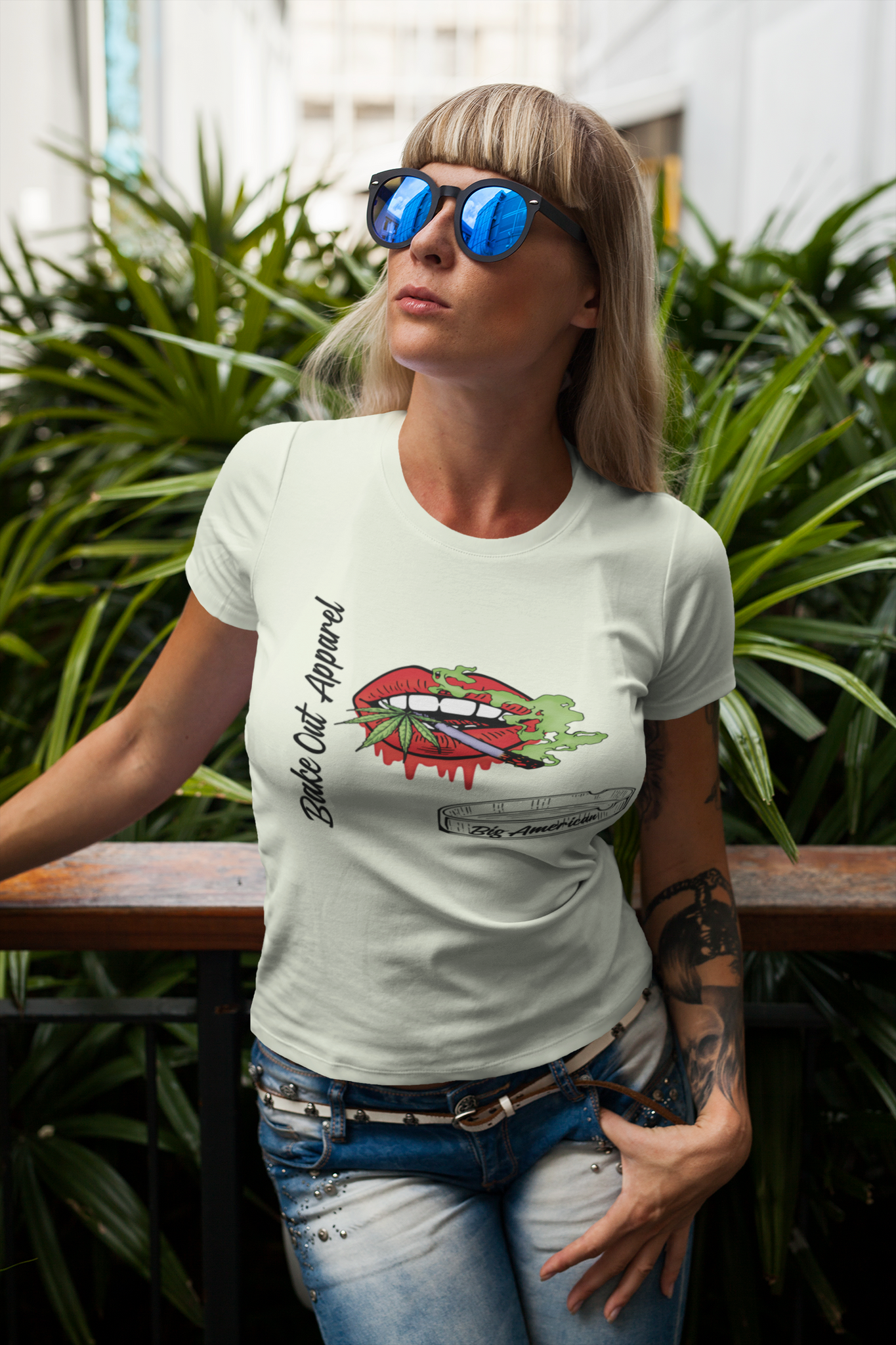 Bella Canvas Unisex 100% Cotton " Hot lips" T-Shirt