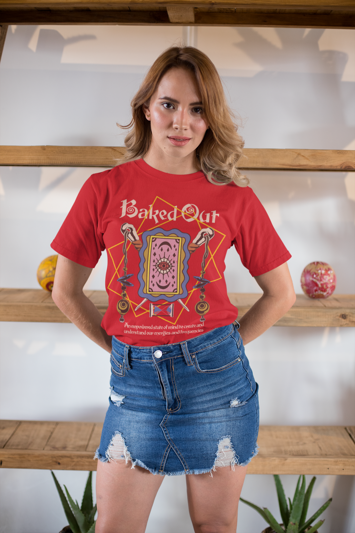 RPT Apparel Unisex "Spiritual bake Out" T-Shirt