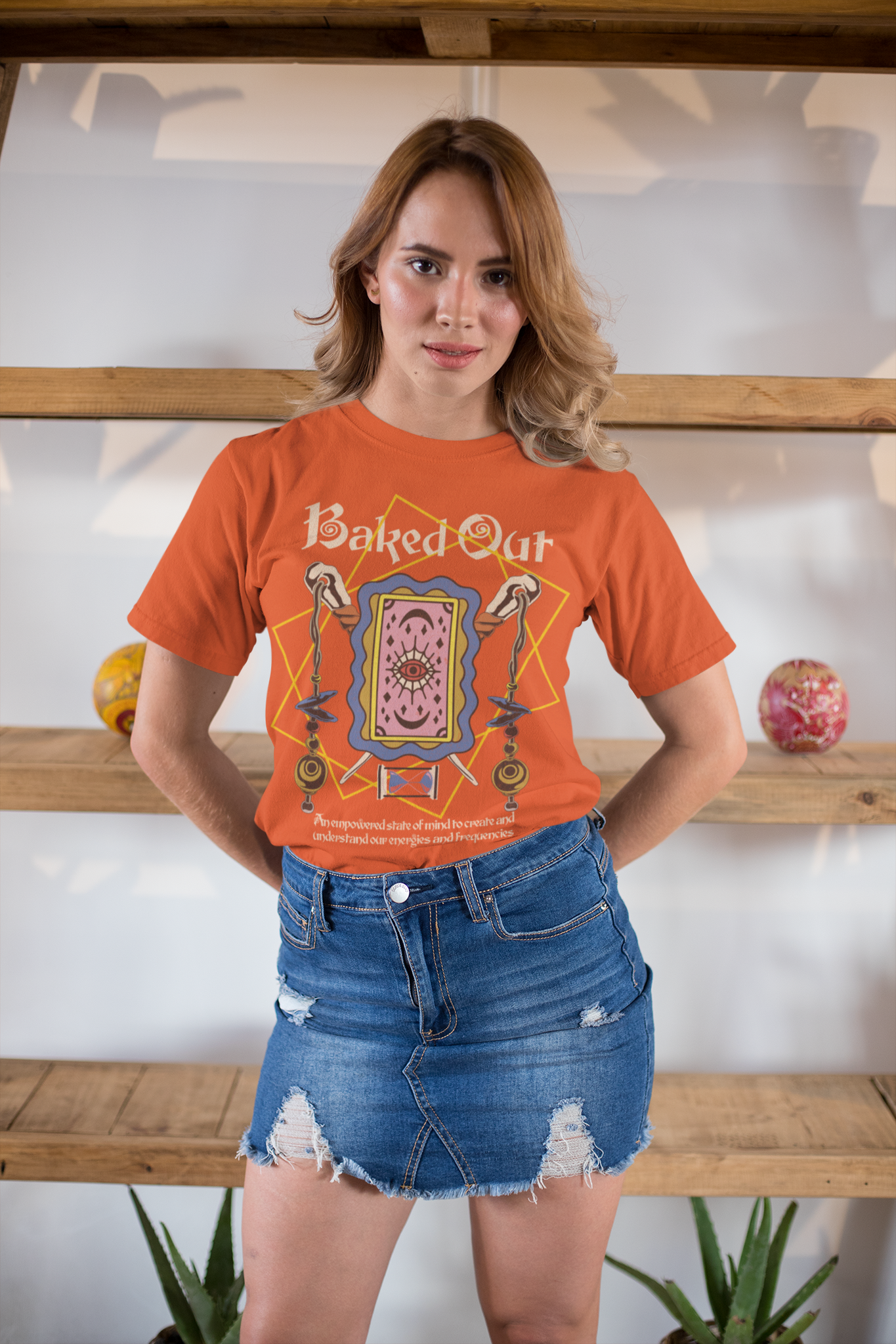 RPT Apparel Unisex "Spiritual bake Out" T-Shirt