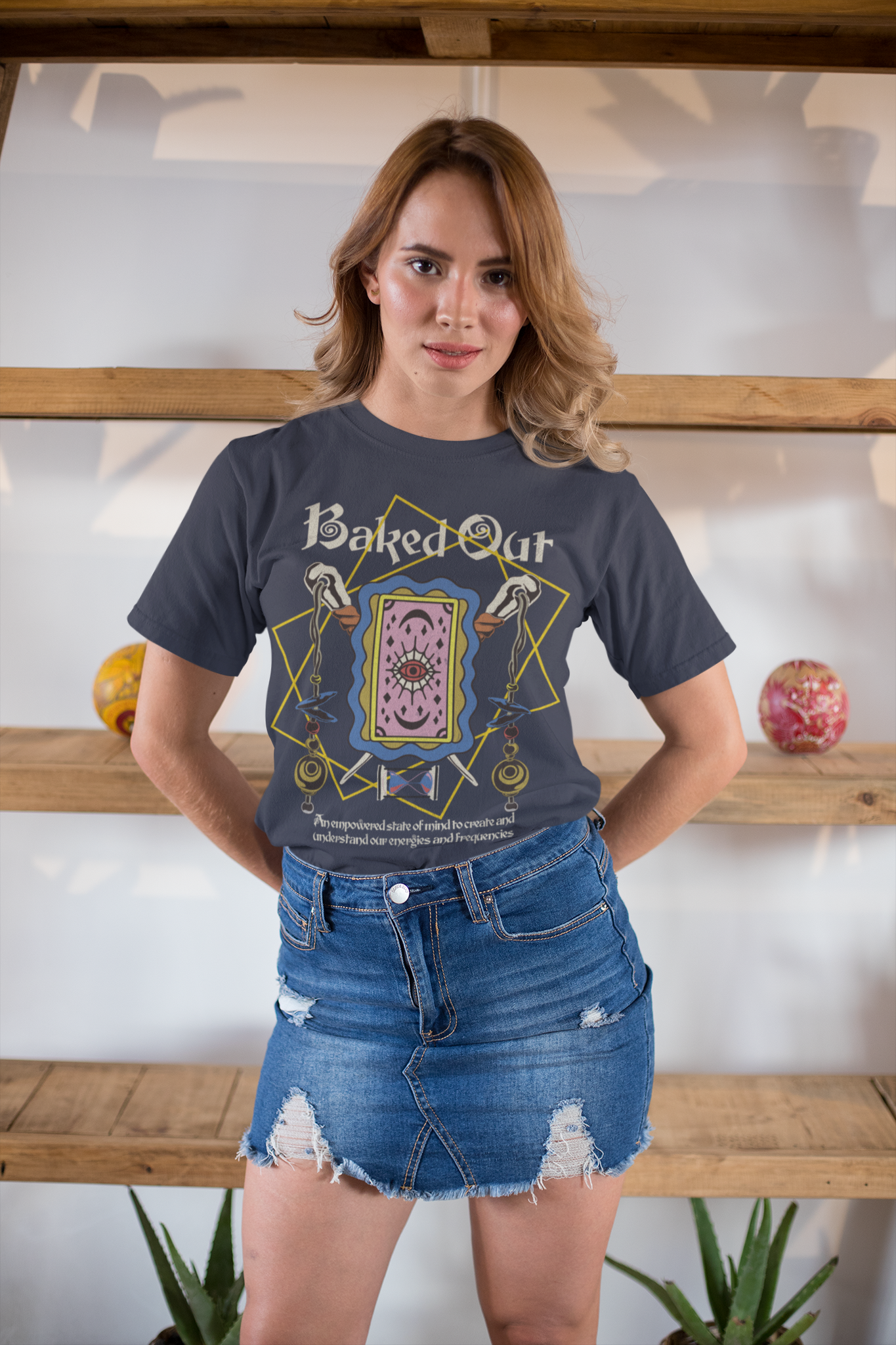 RPT Apparel Unisex "Spiritual bake Out" T-Shirt