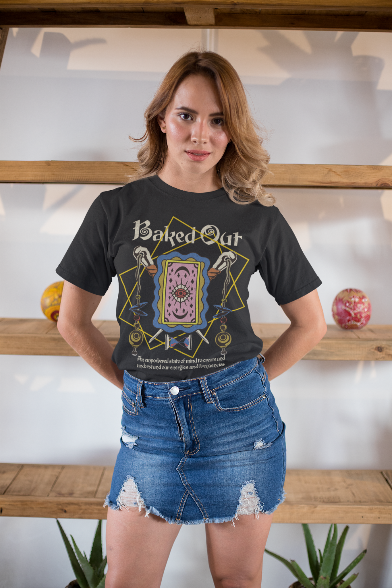 RPT Apparel Unisex "Spiritual bake Out" T-Shirt