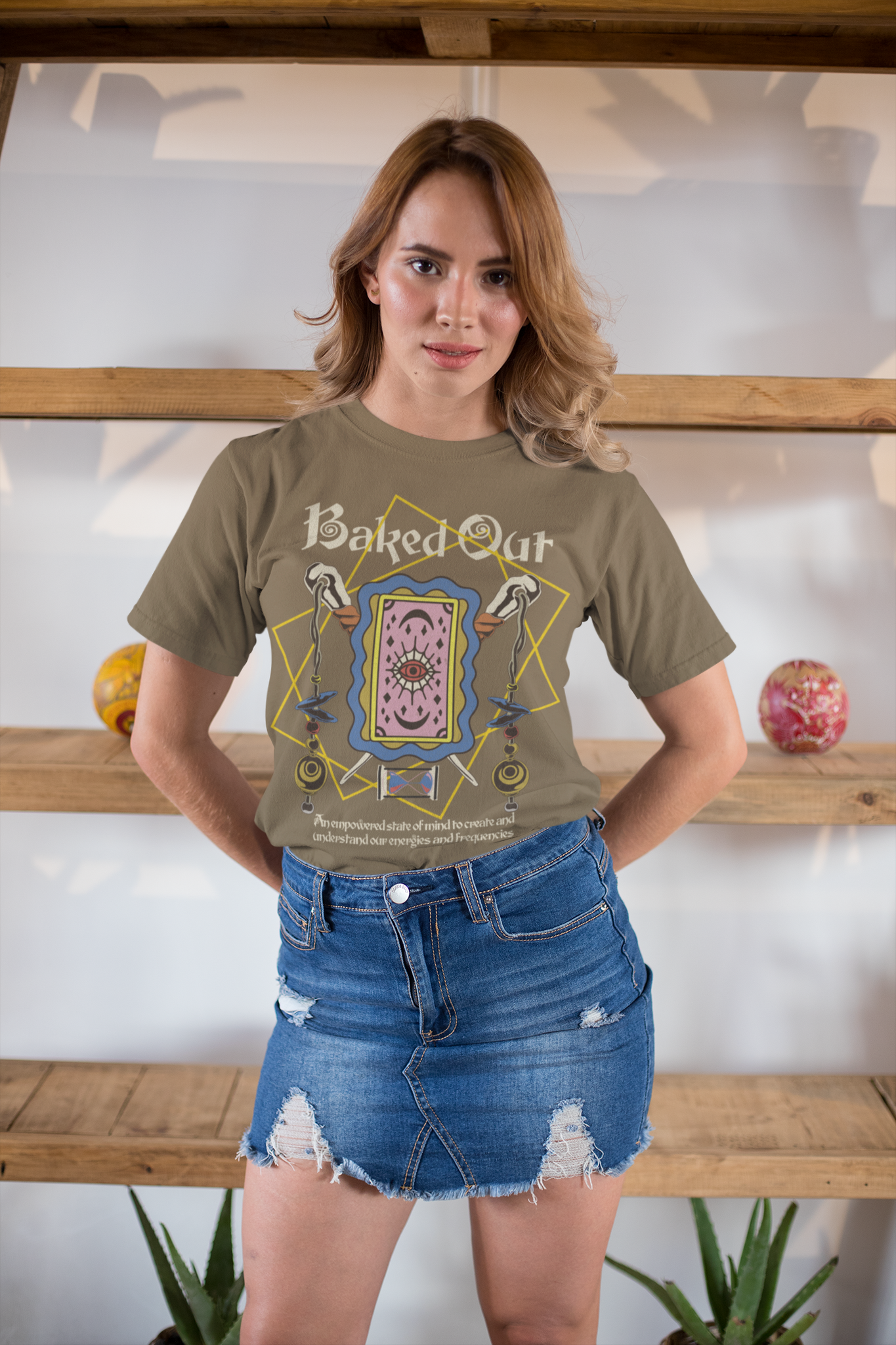 RPT Apparel Unisex "Spiritual bake Out" T-Shirt